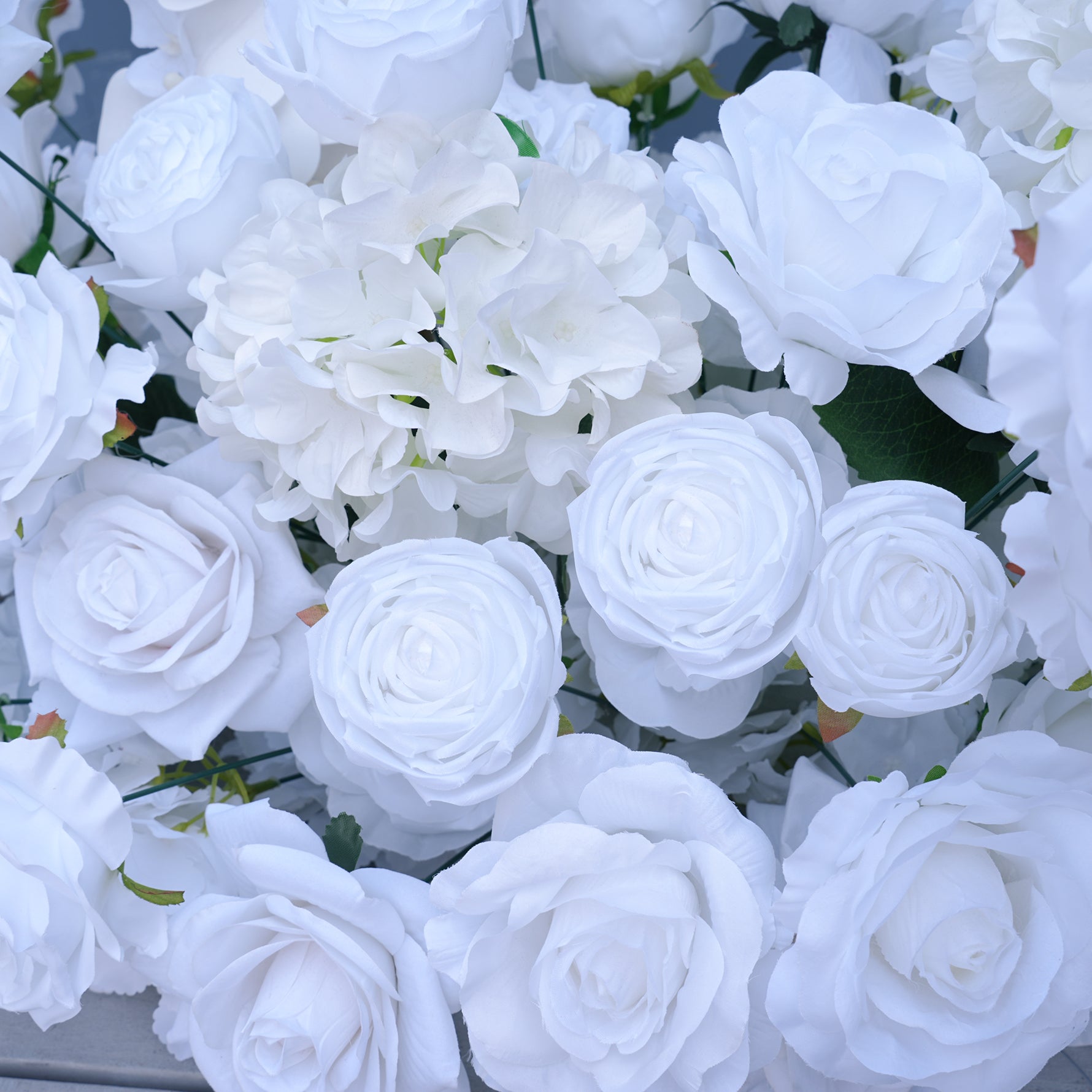 A875603 Pure White Floor Flower Row Decoration Wedding Event Props