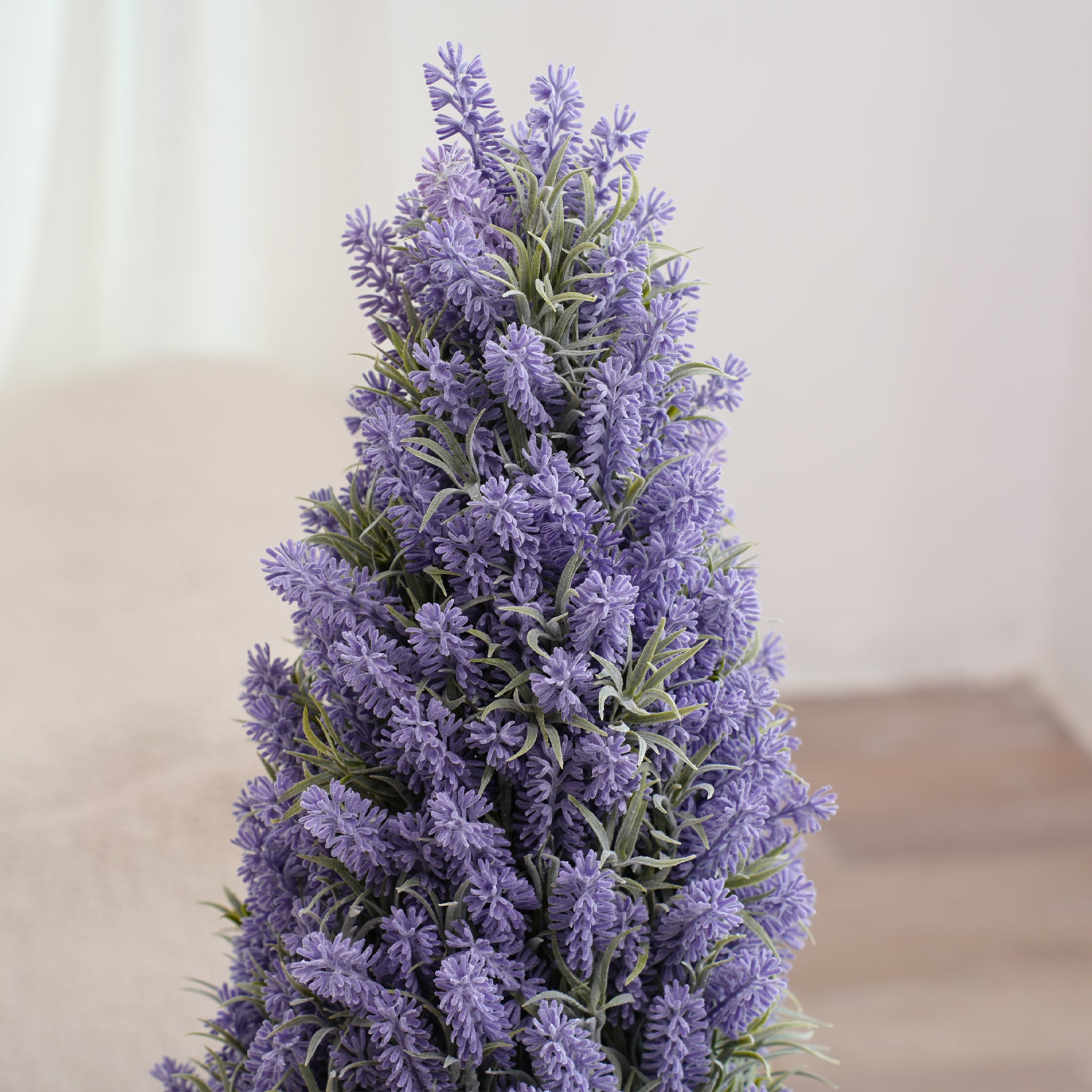A203778+203774 1.9/2.62ft Purple Lavender Artificial Bonsai Potted