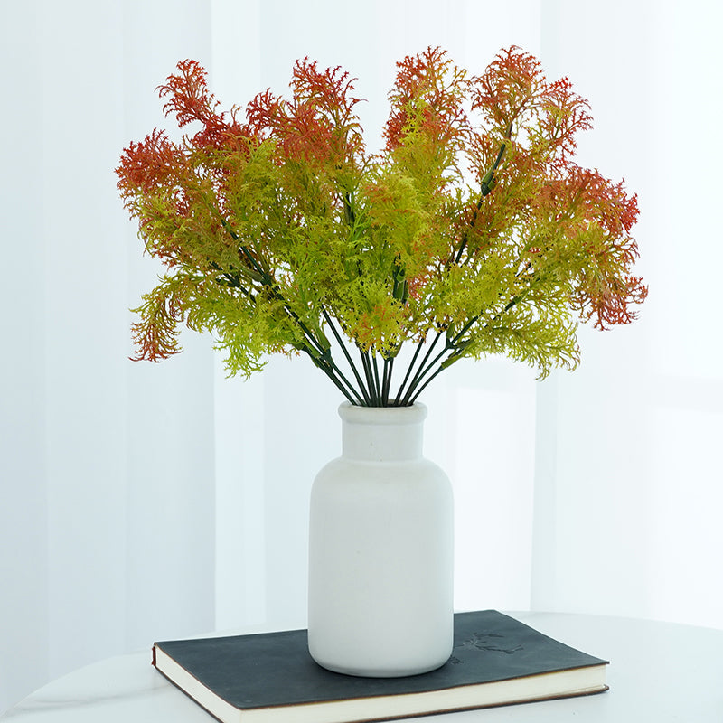 A8888 10pcs/Lot 36cm Artificial Green Plant Branch Home Room Decor