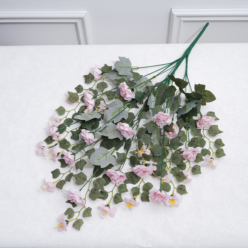 A4484 10pcs/lot 75cm 16 Heads Artificial Rose Flower Bouquet