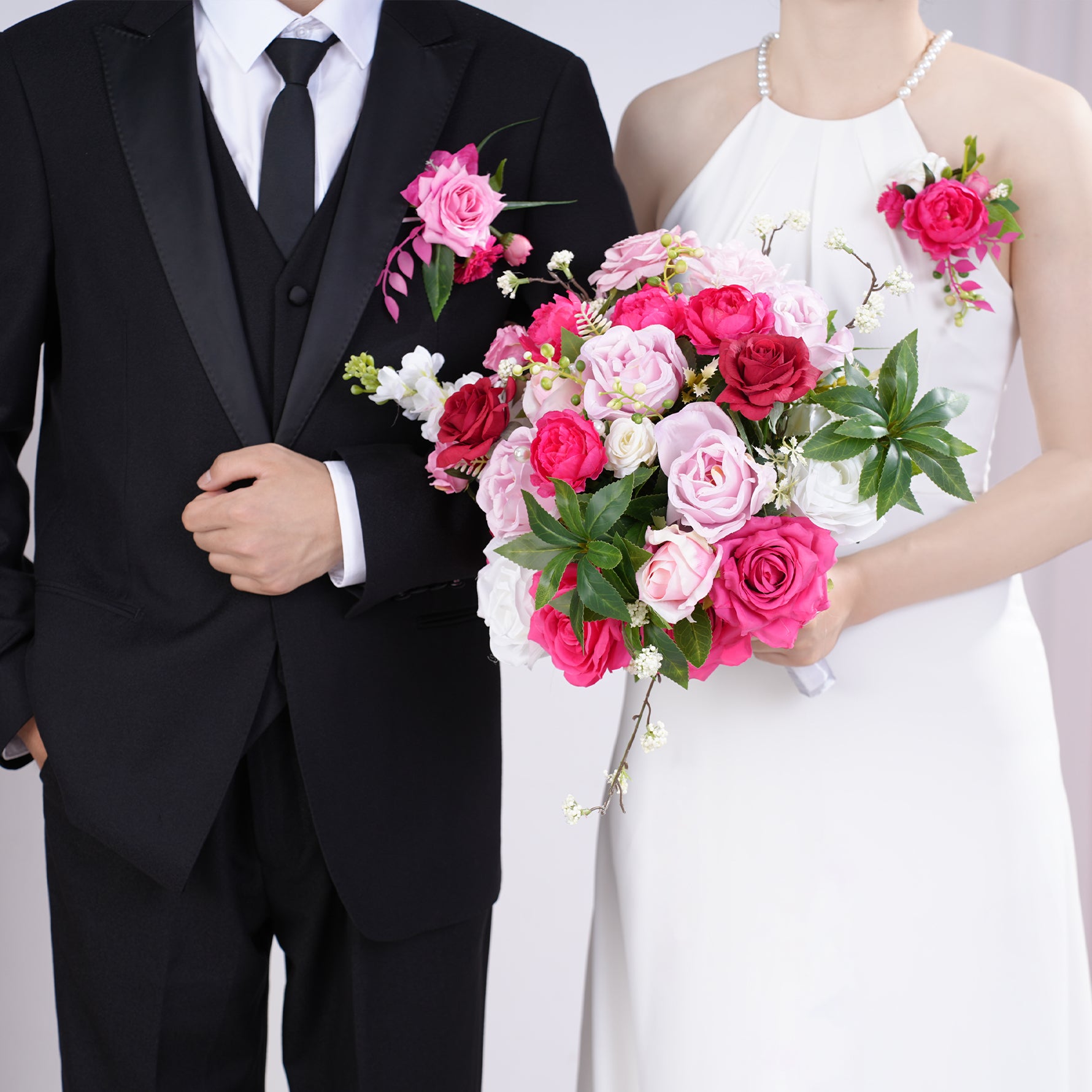 Angela Flower Autumn Color Series Bridesmaid Flower Bouquet