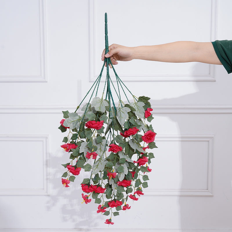 A4484 10pcs/lot 75cm 16 Heads Artificial Rose Flower Bouquet