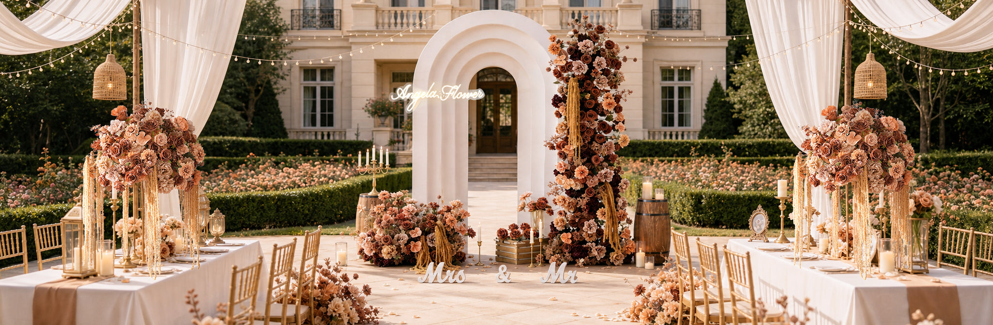 Wedding Flower decoration, Flower wall, Table Flower Centerpiece