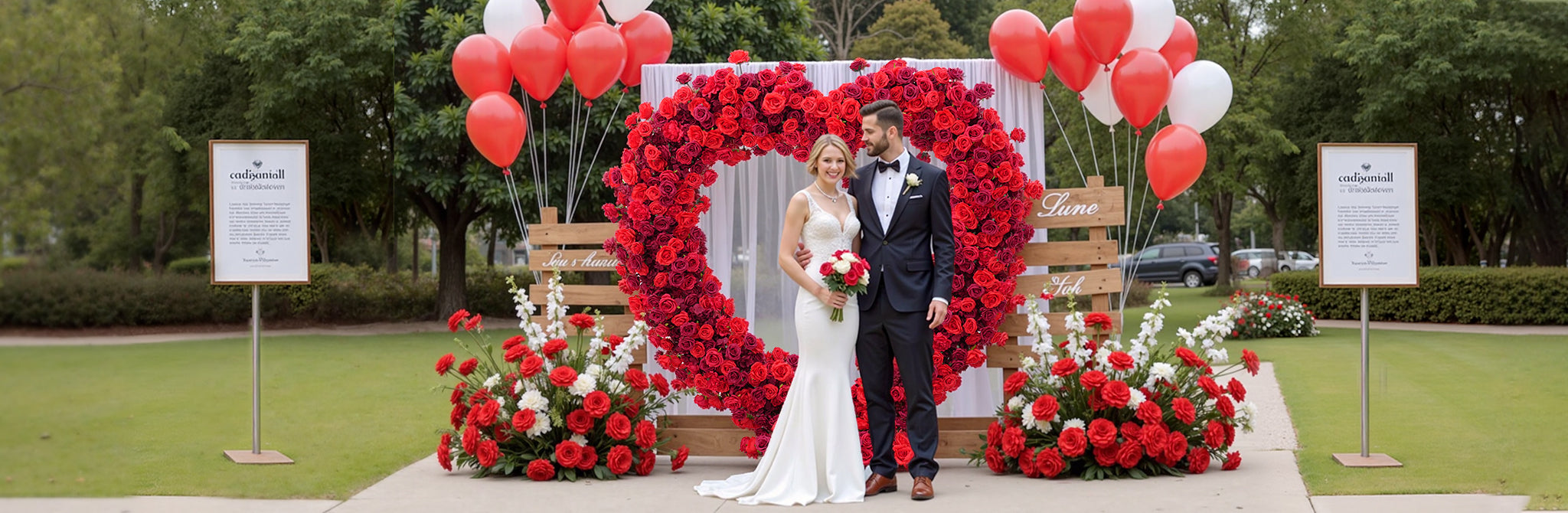 エンジェル　花台 Wedding Flower decoration, Flower wall, Table Flower Centerpiece