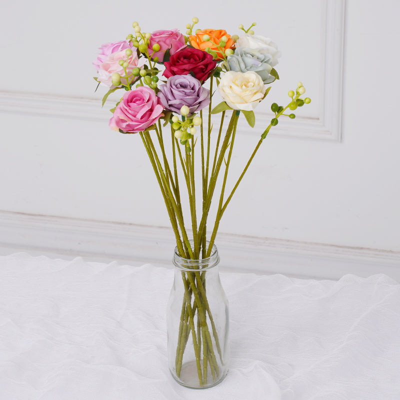 A2011 50pcs/lot 38cm Rose Fruit Flower Wedding Arrangement Floral A2011 50pcs/lot 38cm Rose Fruit Flower Wedding Arrangement Floral