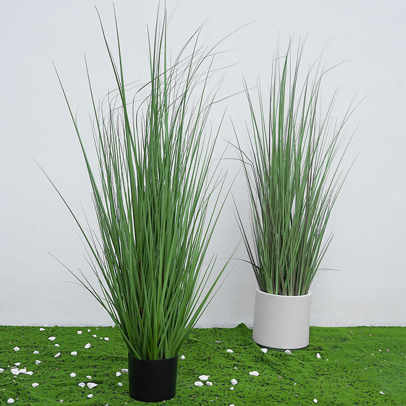 artificial grass plants indoor 120cm Large Artificial Grass Bonsai Green Plant Home Decor A2066516+20 – Angela Flower