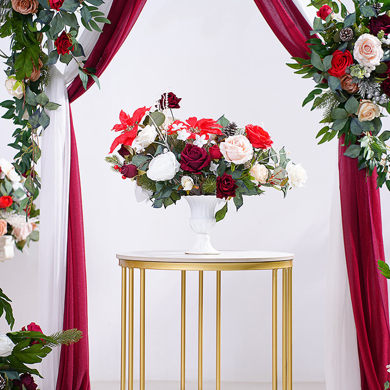Christmas Series Vase Flower Birthday Party Decor Banquet Supplies