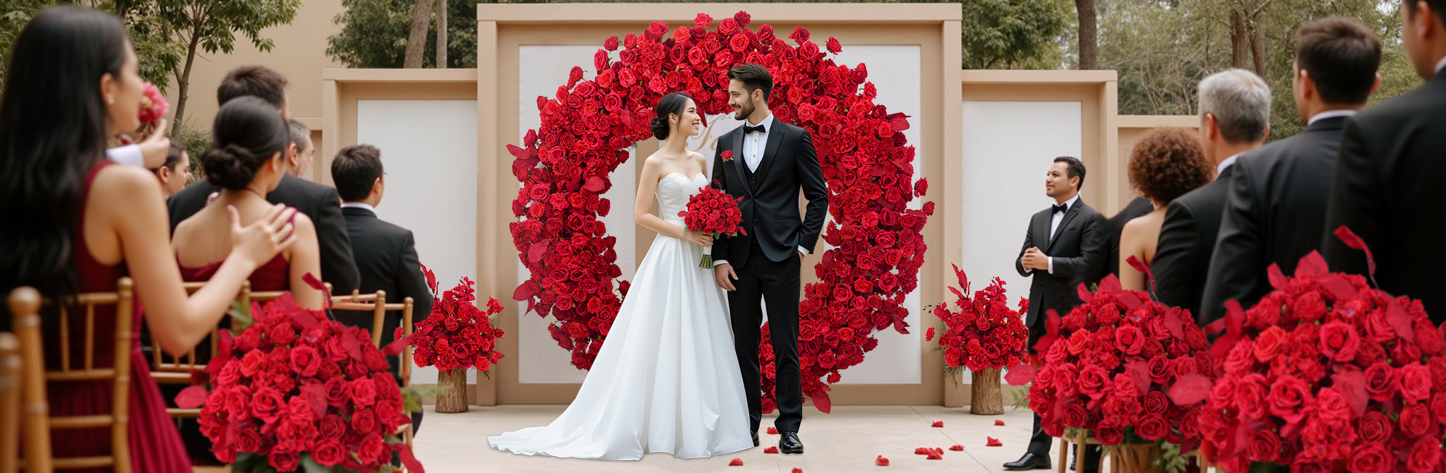 RED & BURGUNDY – Angela Flower