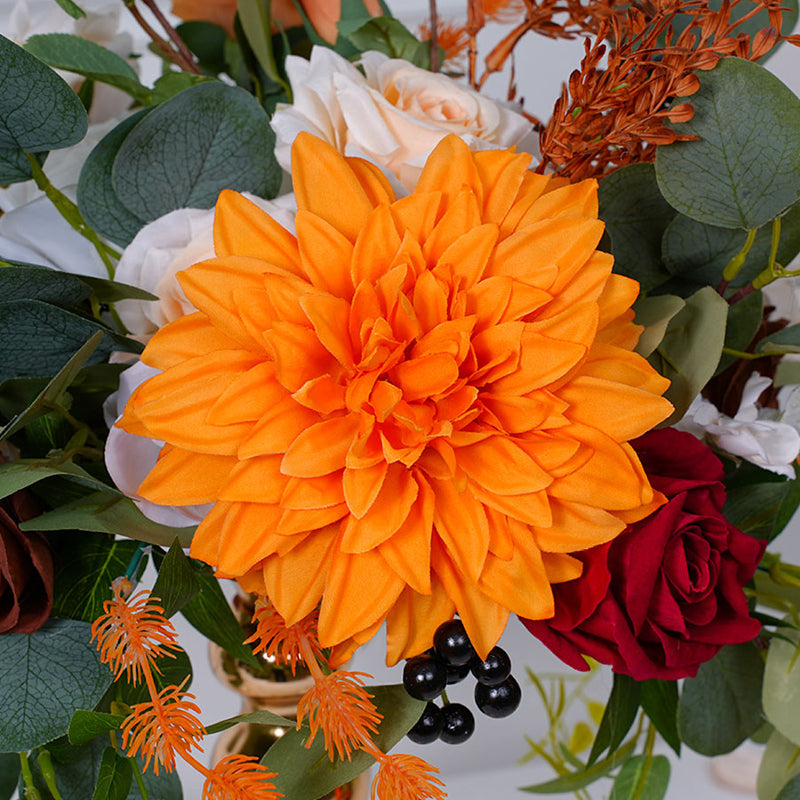 A863632 Autumn Color Series Vase Flower – Angela Flower