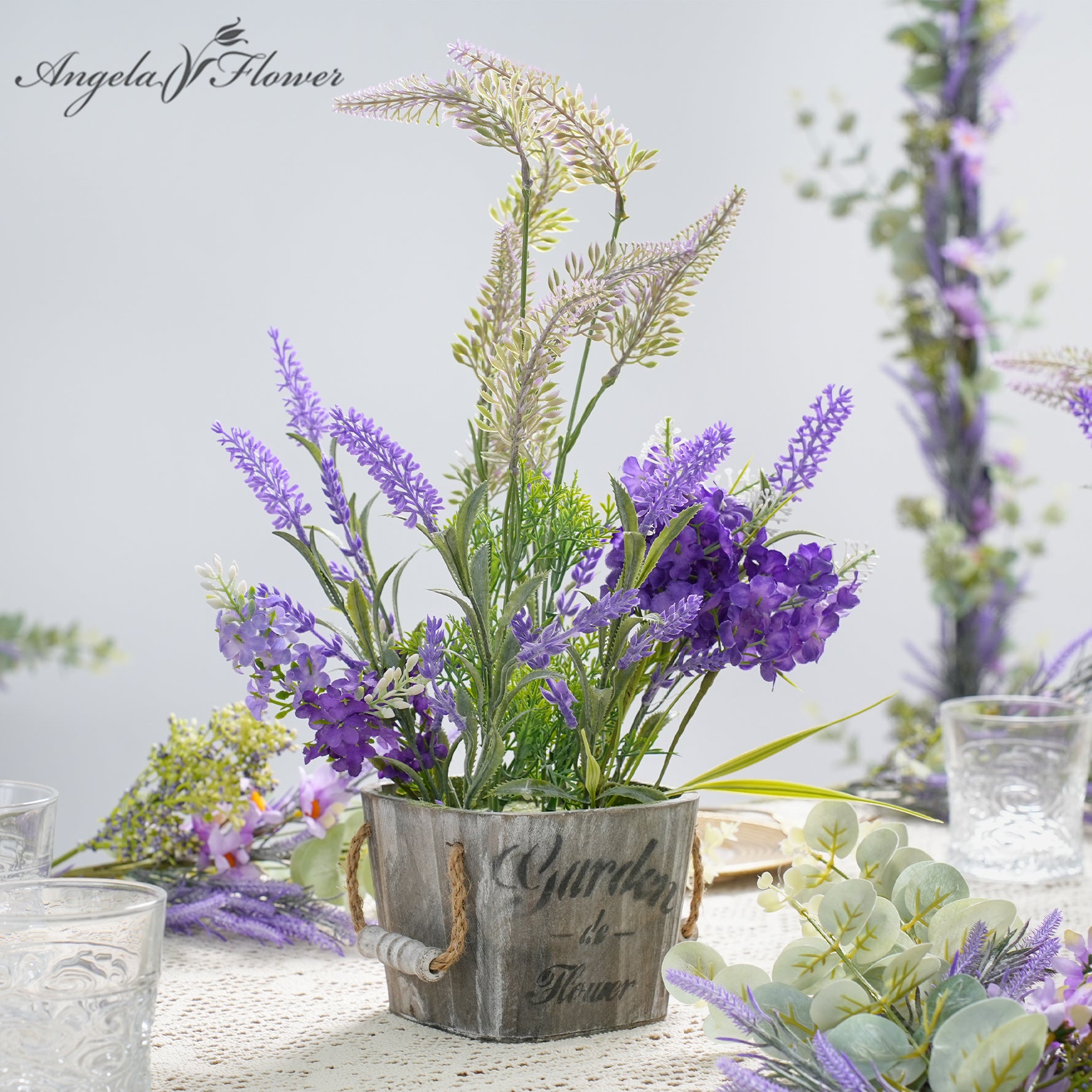 Lavender Items Series – Angela Flower