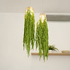 Textured White Fake Amaranthus Stem