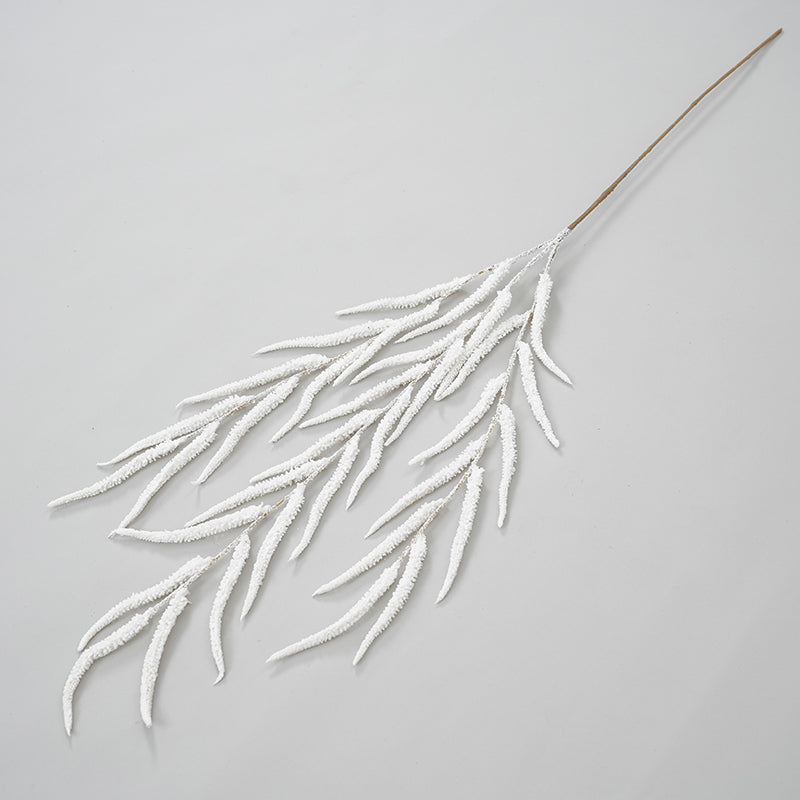 White Cascading Faux Greens