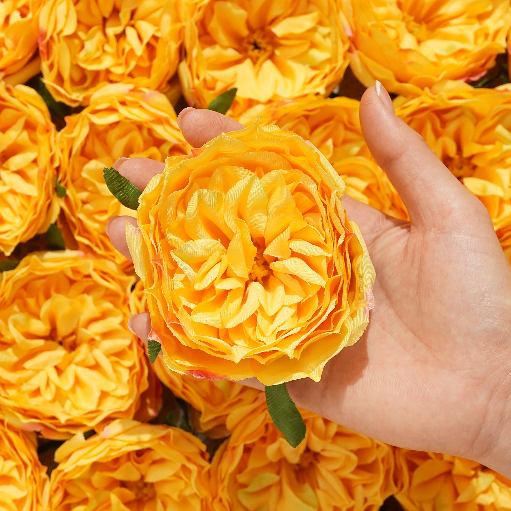 Silk Peony Floral Material