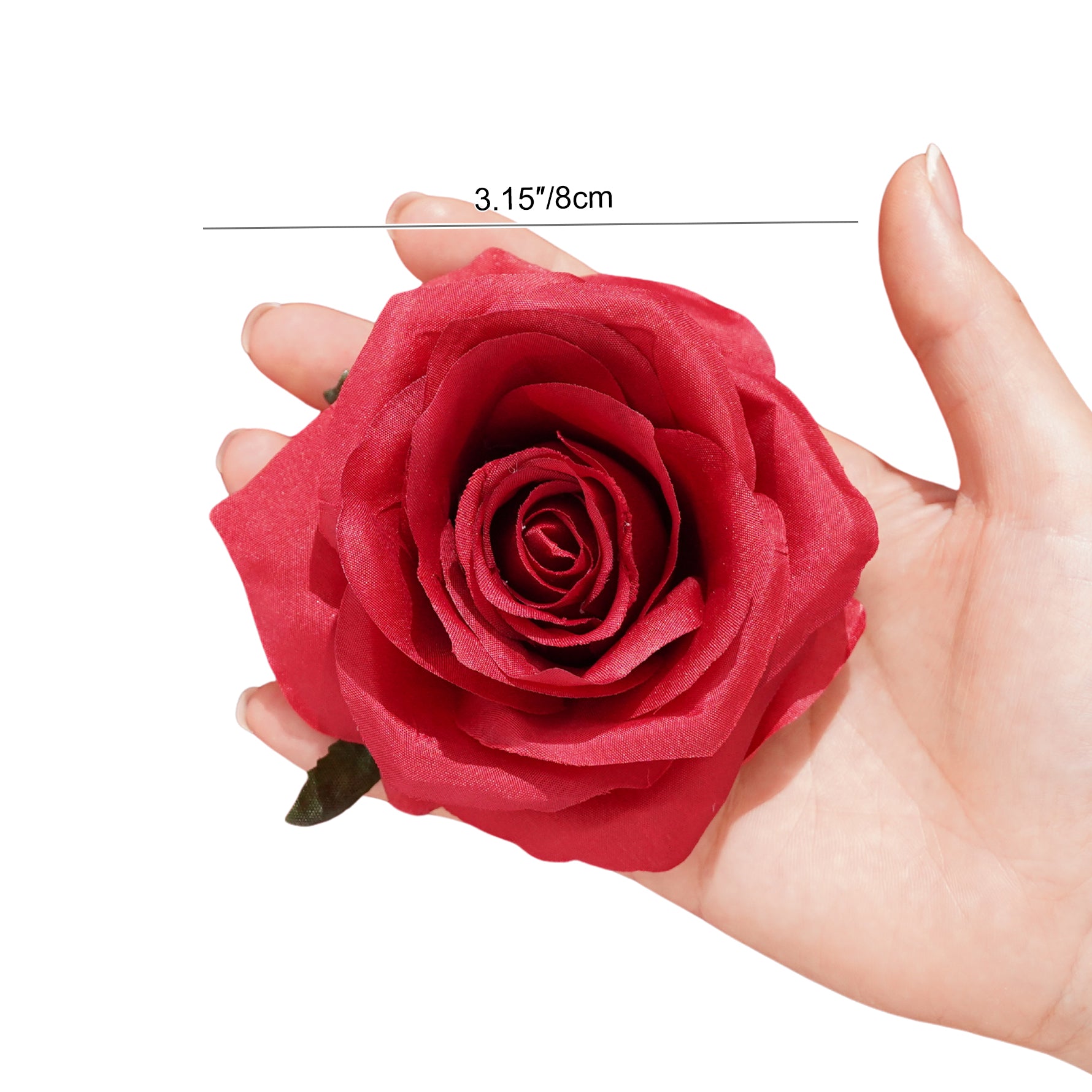 Faux Rose Bloom for DIY Arrangements