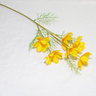Faux cosmos sprays wedding arch filler flowers
