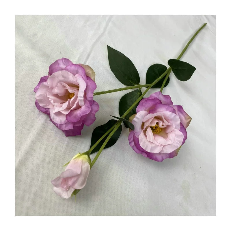 Silk Lisianthus Flower For Event Decoration
