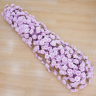 artificial purple rose garland for wedding