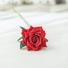 Mixed Color Silk Rose Flat Lay Wedding