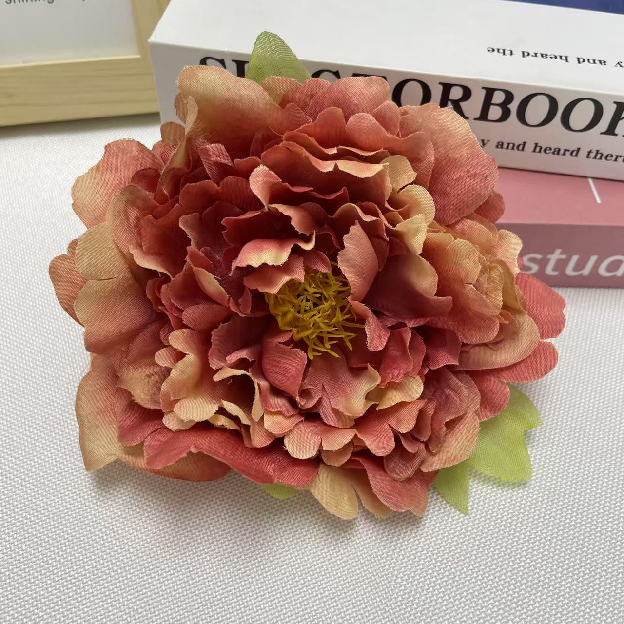 multi color artificial peony head 