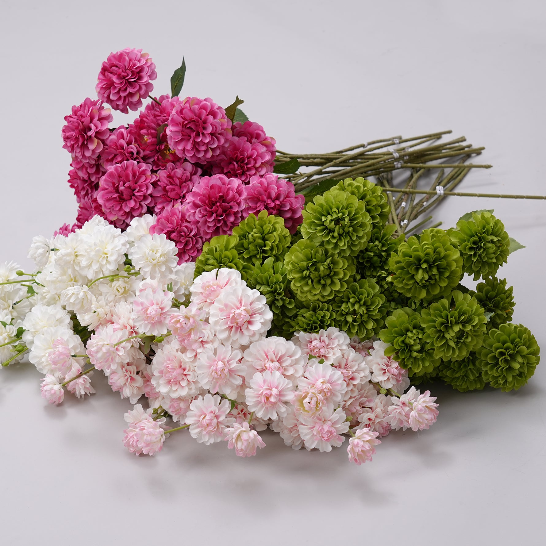 Farmhouse faux dahlia indoor aesthetic decor