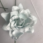 artificial gardenia head close‑up