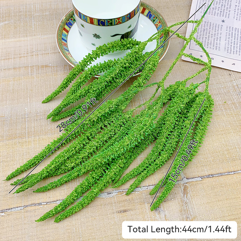 Fake Trailing Greenery Amaranthus Arrangement

