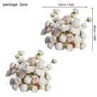 Premium Silk Flower Arrangement Decor