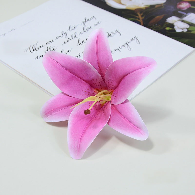 Large Artificial Lily Bloom Decoration