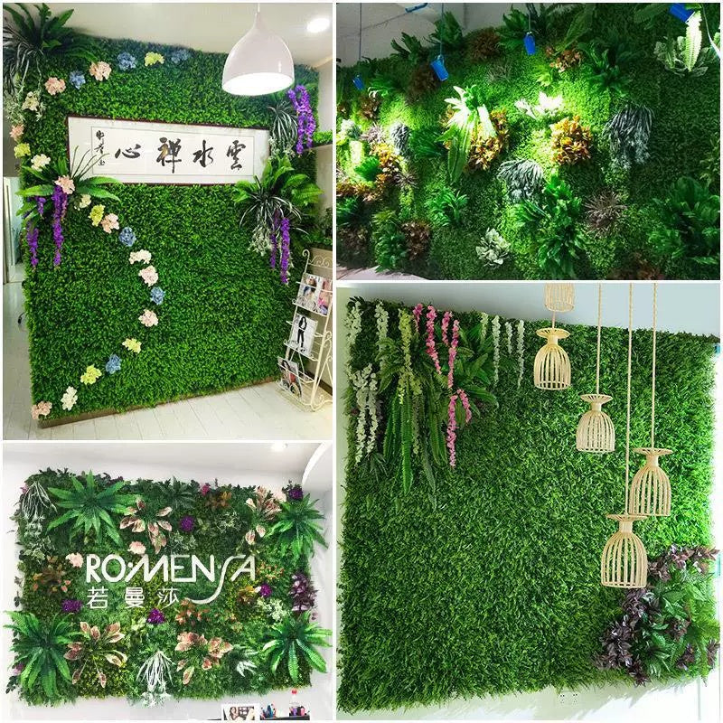 Artificial Plant Wall for Home Decor