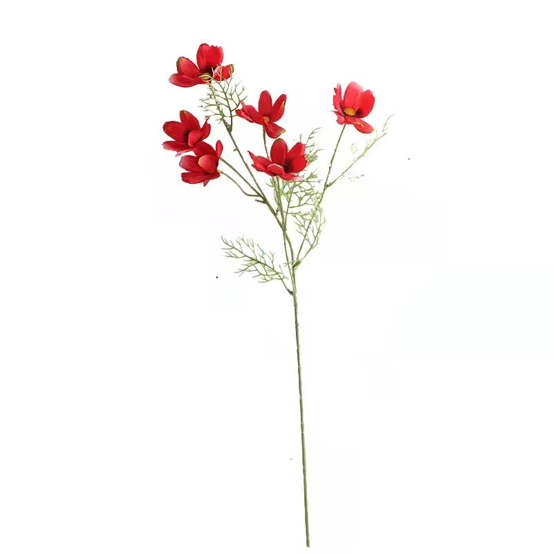 Pastel artificial cosmos flower photo prop