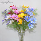 Artificial cosmos wildflower for DIY floral arrangement