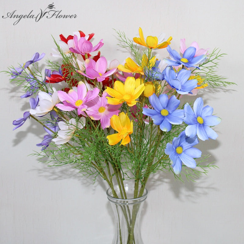 Artificial cosmos wildflower for DIY floral arrangement