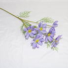 Artificial cosmos spray outdoor bohemian wedding decor