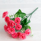 Romantic Faux Small Rose Bouquet Event Decor