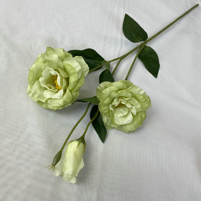 Artificial Lisianthus Backdrop Flower Material
