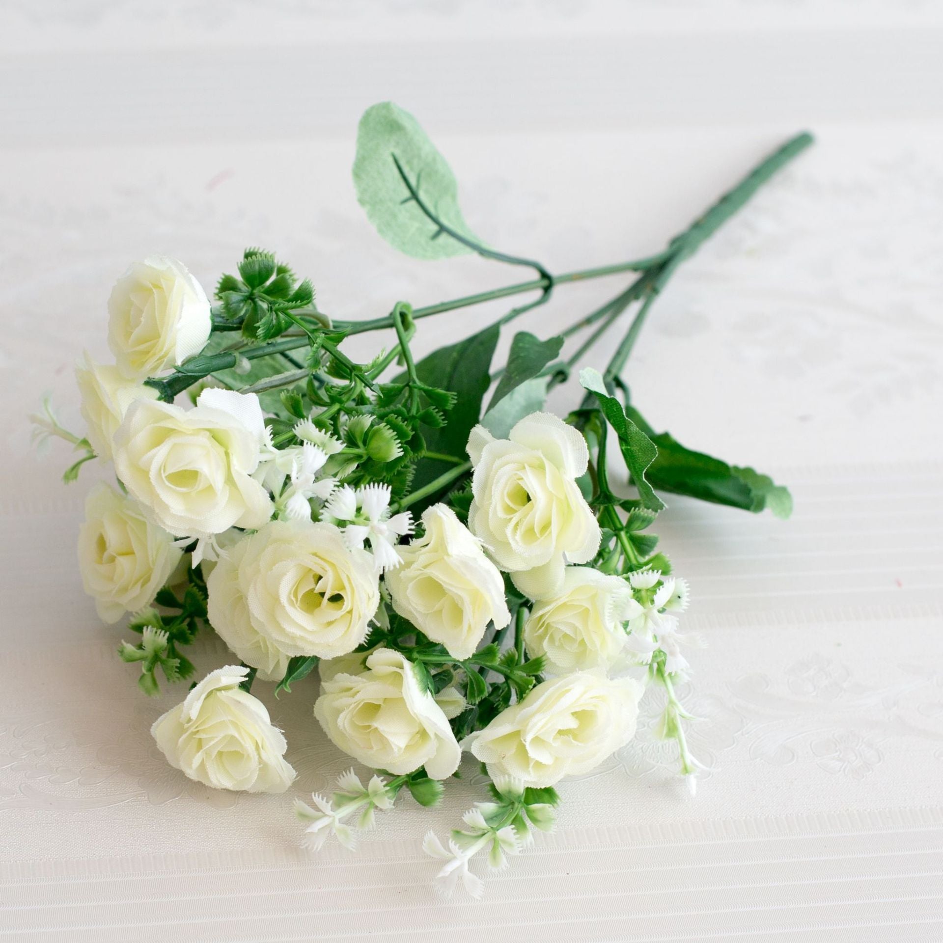 Artificial Mini Rose Bush For Floral Arch