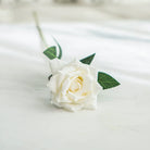 Golden Yellow Artificial Rose Stem
