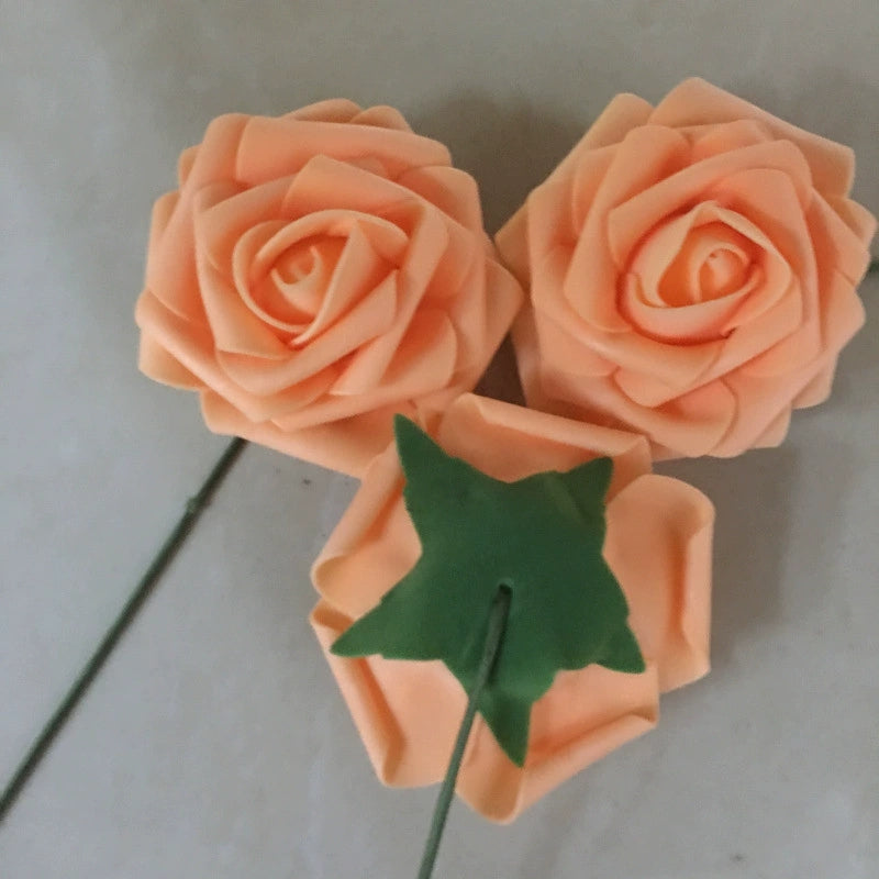 Rose Heads for Centerpieces