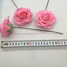 Faux Rose Heads for Wedding