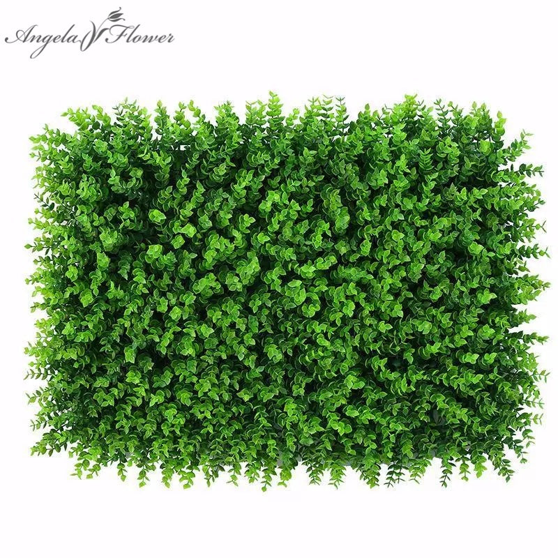 Artificial Eucalyptus Green Wall for Wedding