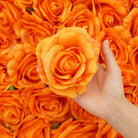 Multi color faux rose flowers for custom floral designs