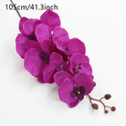 Multi color faux phalaenopsis orchid set