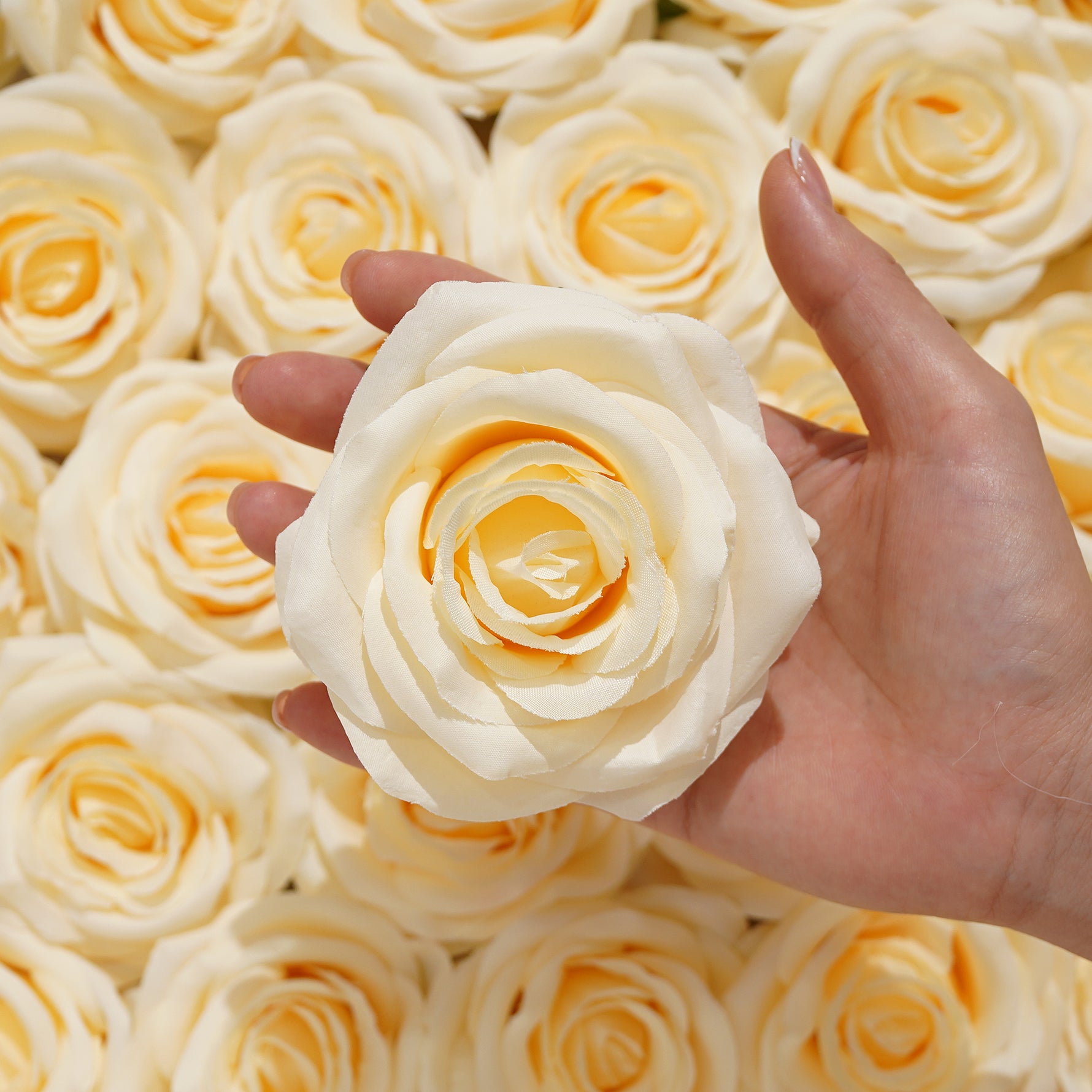 Decorative Faux Rose Flower Collection