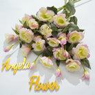 Artificial lisianthus filler for bridal bouquet