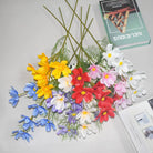 DIY wedding artificial cosmos silk flower sprays