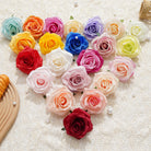 Silk Rose Bloom Decoration Material