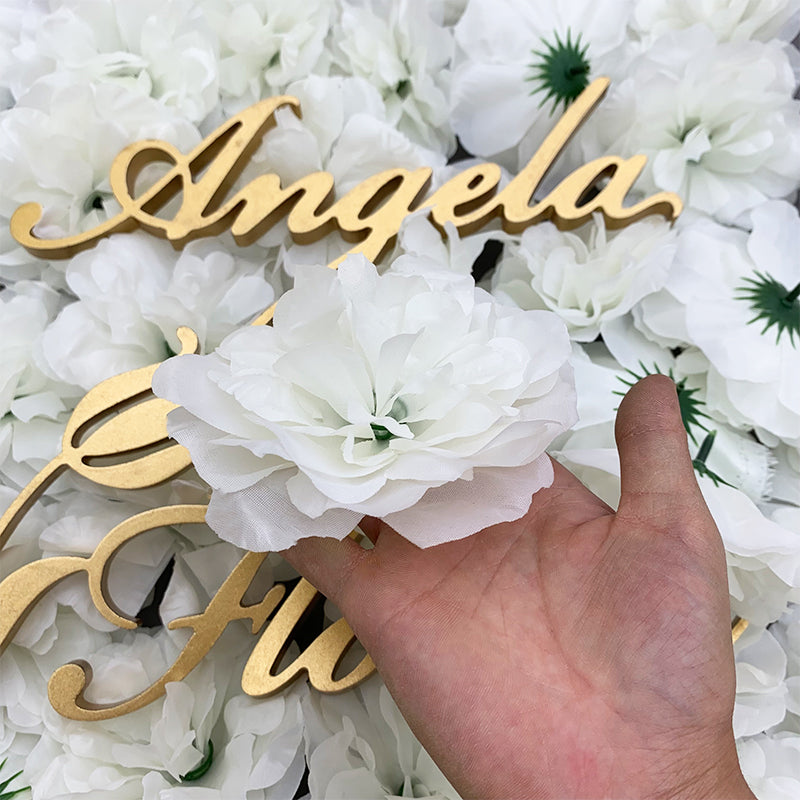 Artificial Flower Heads Close Up