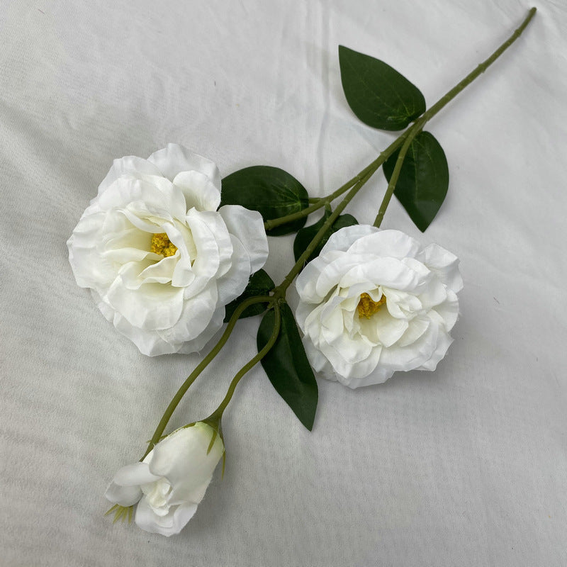 Muted Tone Silk Lisianthus Artificial Flower