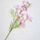 Silk cosmos flower stem fresh style floral supply