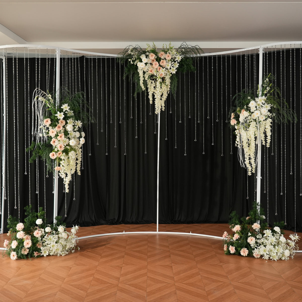 Wisteria gerbera mixed artificial flowers for wedding backdrop